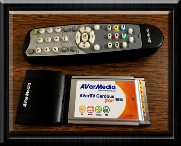 TV module AVerTV Cardbus Plus. PO AUTOCLUB AFONDER www.afonder.com