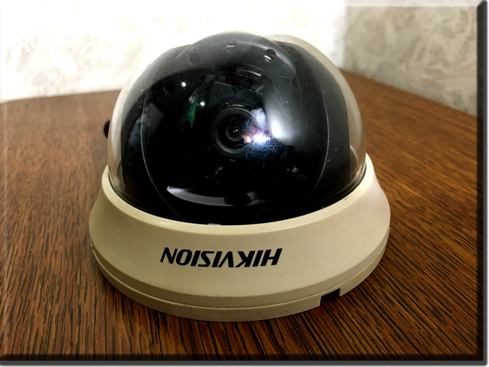 HIKVISION analog dome camera. AUTOCLUB AFONDER www.afonder.com