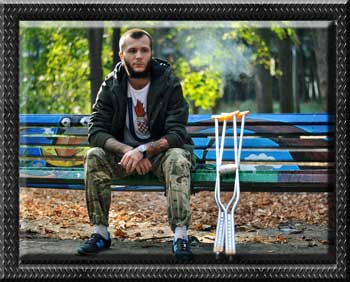 In support of fighters Dnipro 1 Vladimir Sheredega.Afonder. www.afonder. 